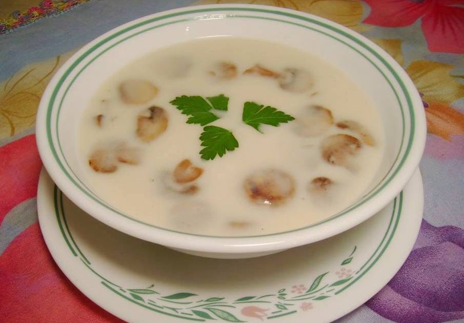 kremali mantar corbasi