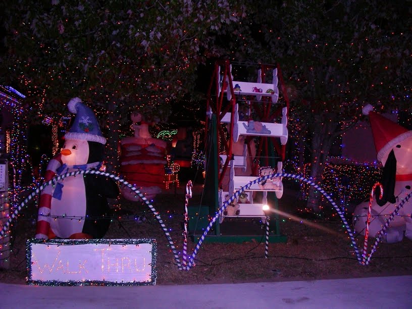 Christmas Displays in Holly Hill Florida Christmas Photos