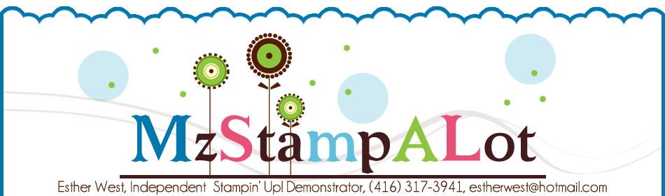 MzStampALot - Canadian Stampin' Up! Demonstrator Canada