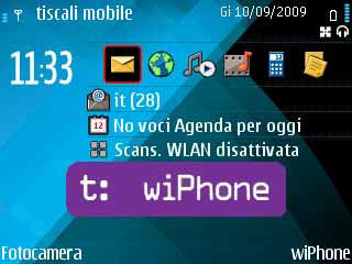 Indoona, Symbian, Tiscali wiPhone opinioni, come funziona, cos'è, installazione, risparmiare con il voip, come avere un numero nomadico gratuito sul cellulare, telefonare gratis ai fissi