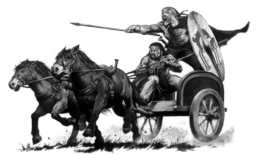 И ударили вражеские колесницы по воинству ра. Воин на колеснице. Колесницы кельтов. Боевая колесница арт. Колесница эскиз.