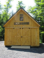 What's New at Wood-Tex Products: 16x24 2 Story Shed with Board 