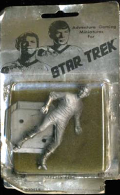 Heritage's 75mm Captain Kirk miniature