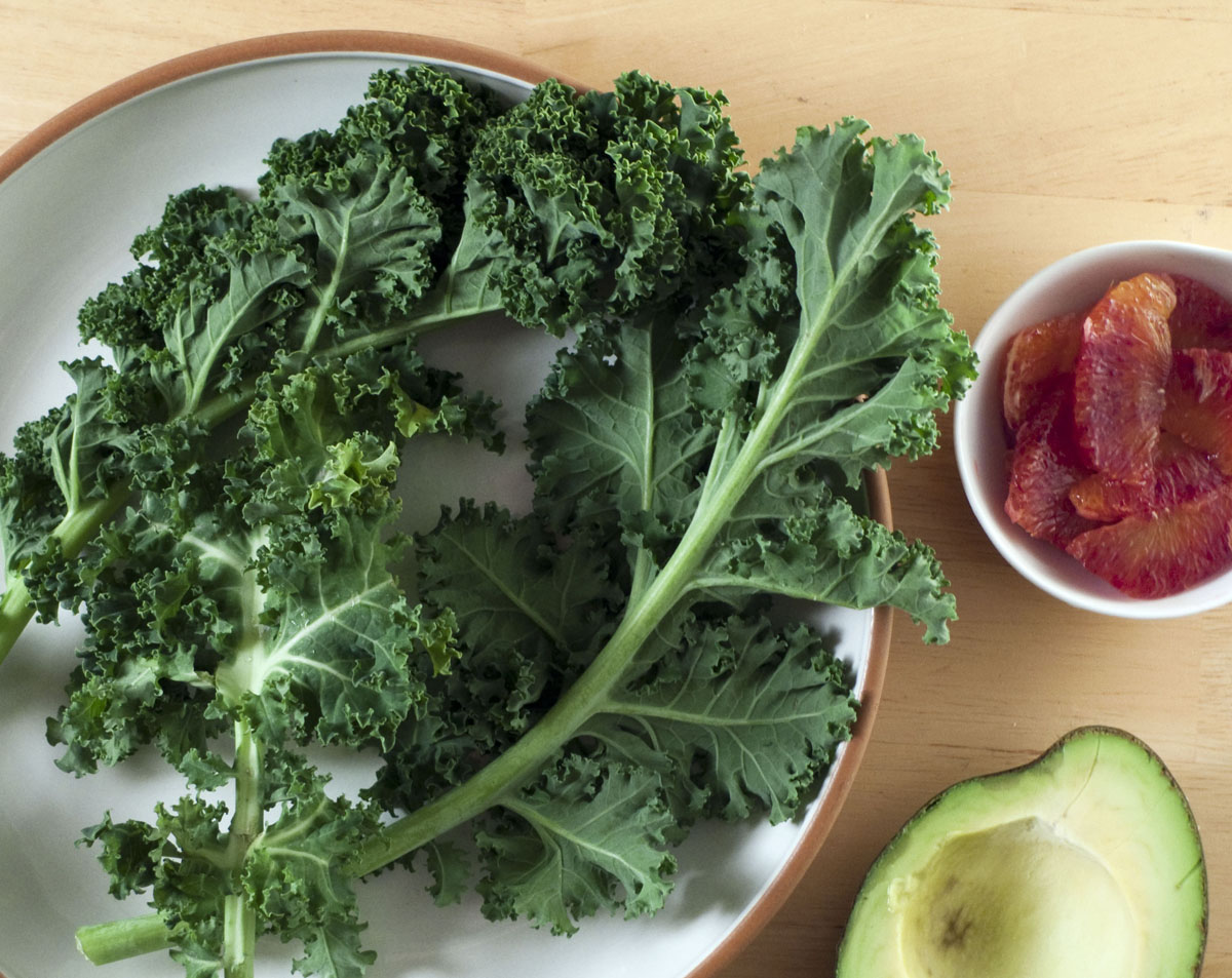 chouxettes Kale and Avocado Salad