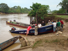Honduras - Our boat at Laguna de Caratasca (March 2009)