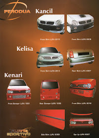 proton kancil body kit
