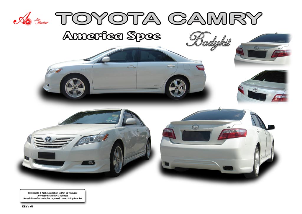 body kit for toyota camry 2010 #4
