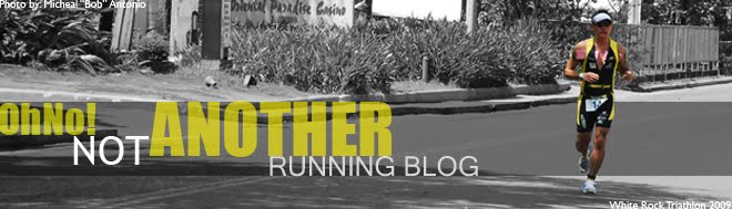 Oh No! Not Another Running Blog