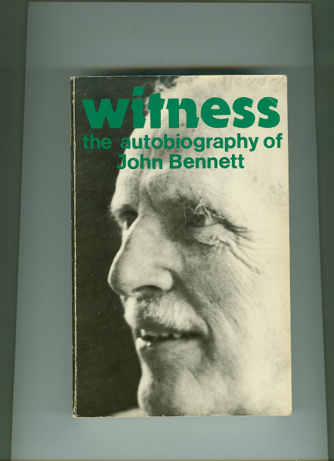 WITNESS THE AUTOBIOGRAPHY OF JOHN BENNETT