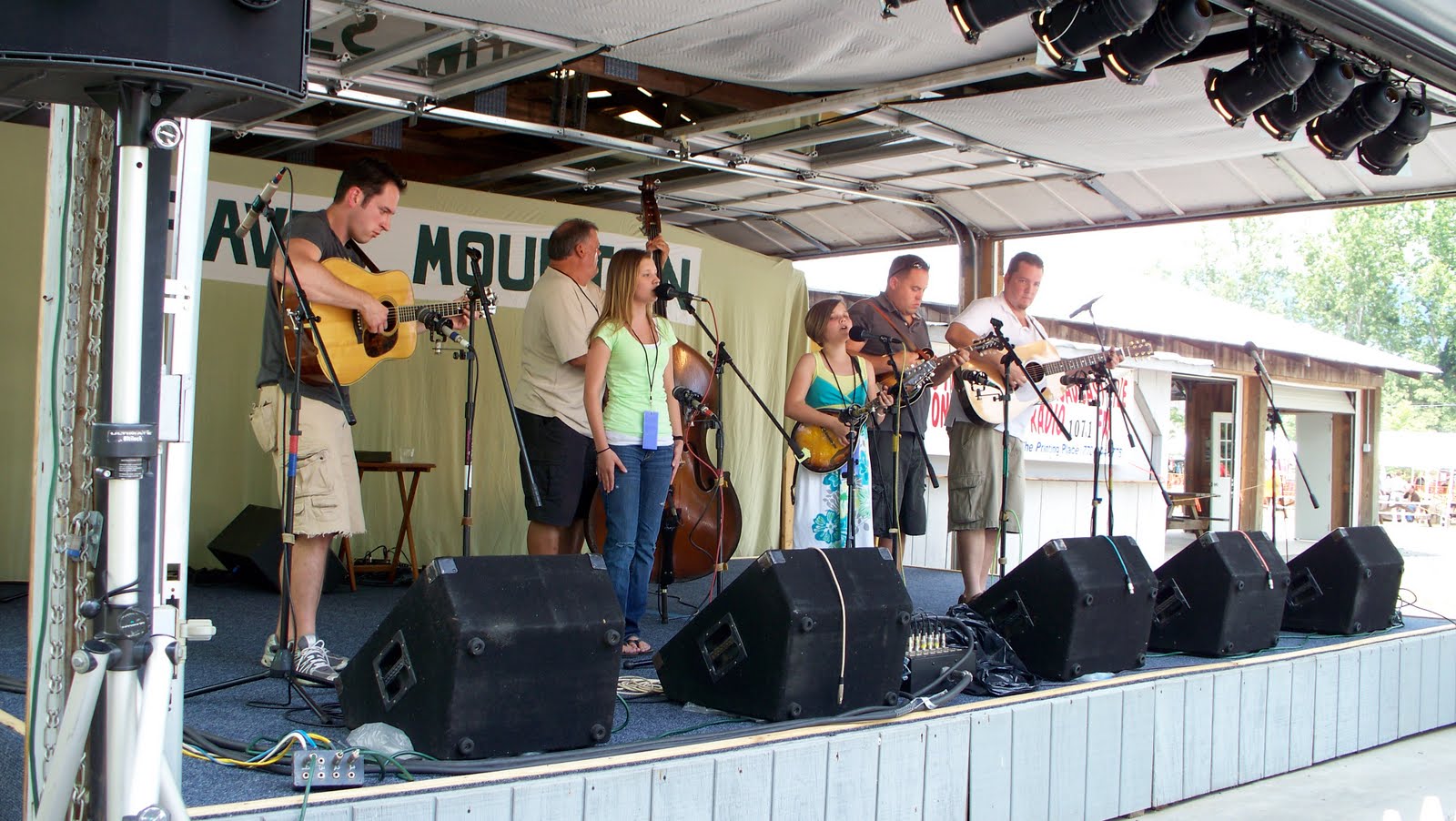 Blacksburg Vacation Graves Mountain Bluegrass Festival 2010