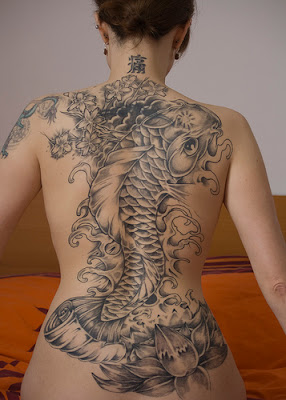 japanese koi fish tattoo