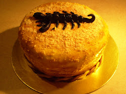 Skorpiós mini torta