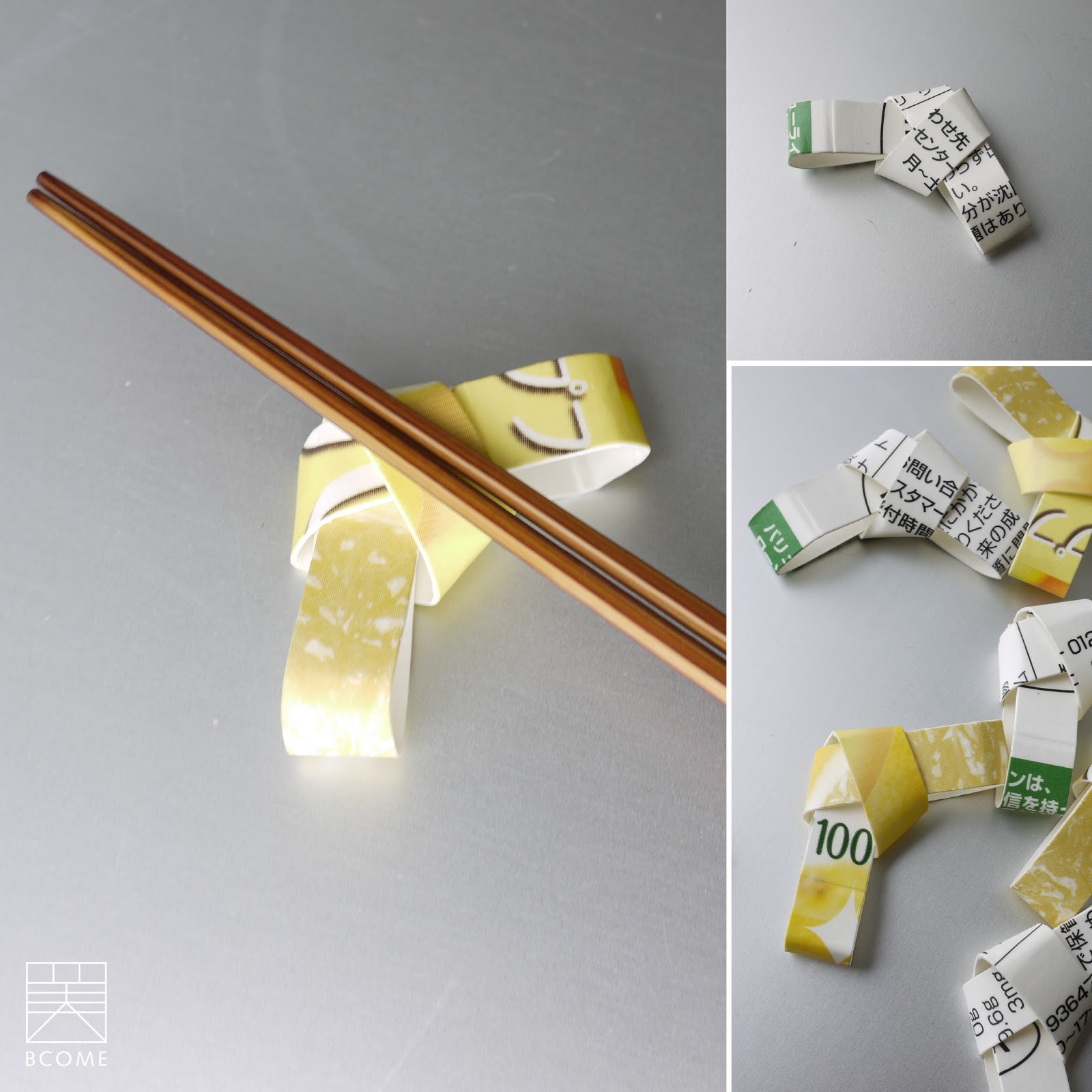 DIY Milk Carton CD Case and Chopstick Rest. D . I . Y . Done ! It 's