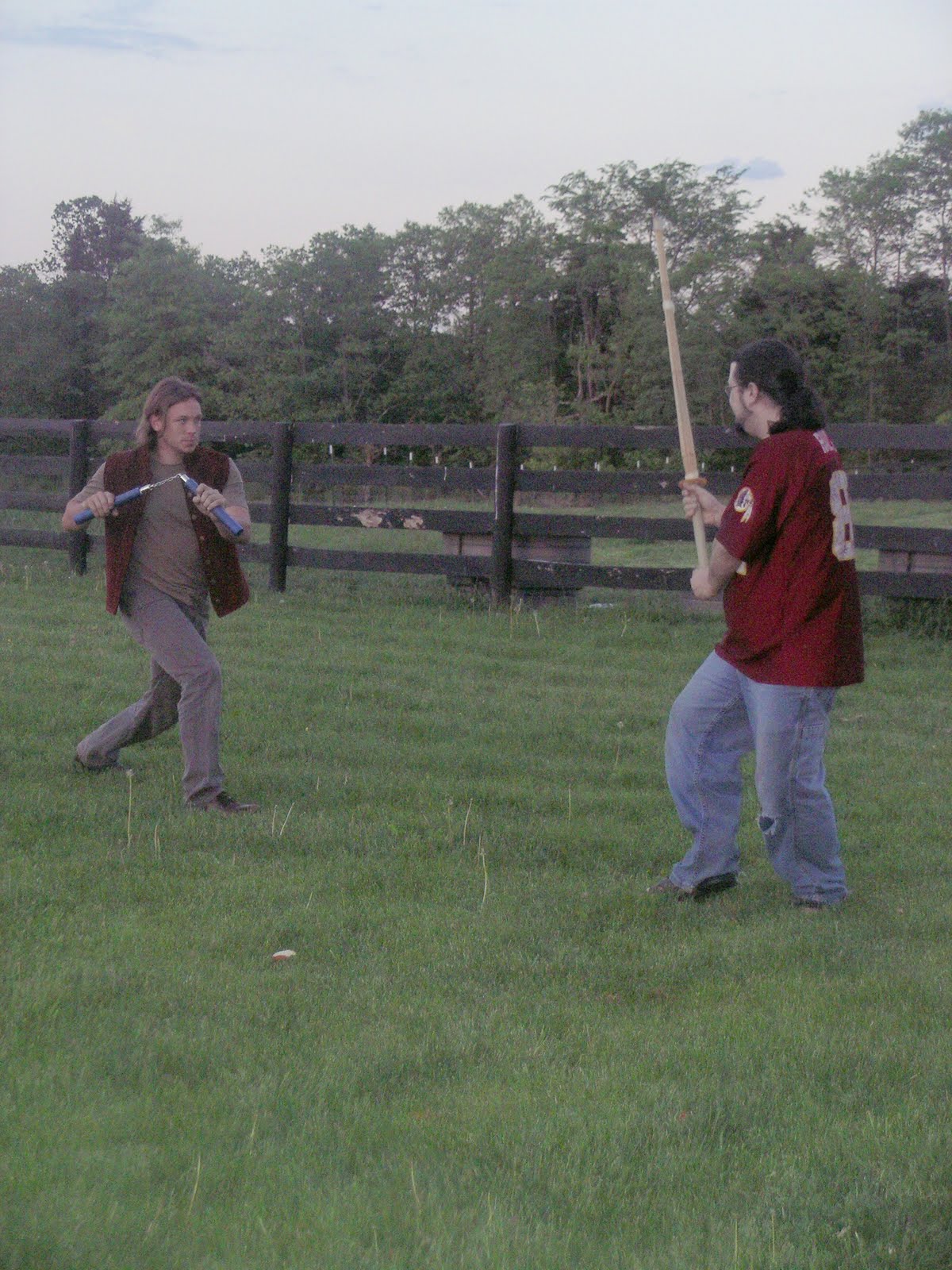 Violence Experts for Alex Nunchaku vs. Katana