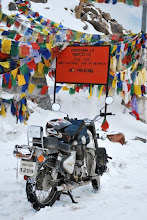 Khardung la one of the world's highest motorable passes.