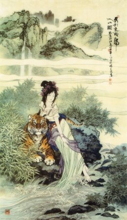 [2100-1097Lady-with-Tiger-Posters.jpg]