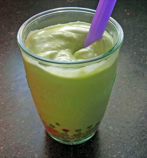 Recipes by Rachel Rappaport: Avocado Shake with Boba