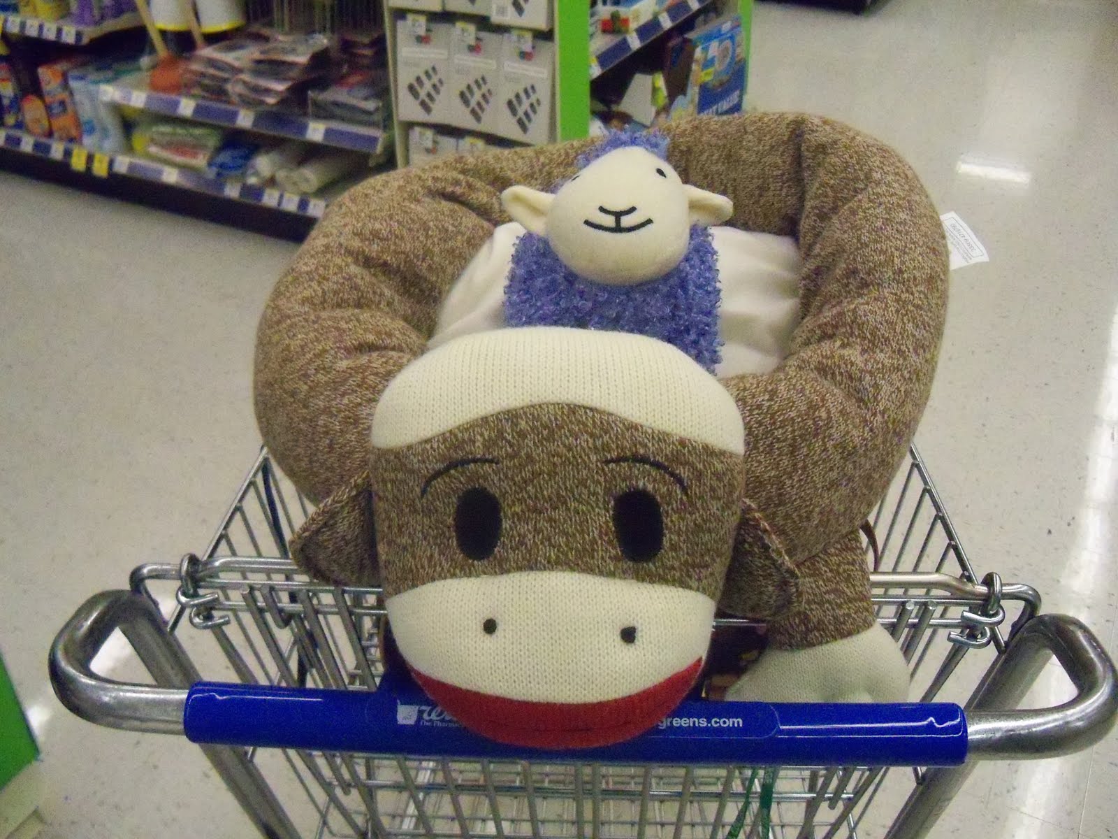 Dog Eared Sock Monkey Bed!!!!!