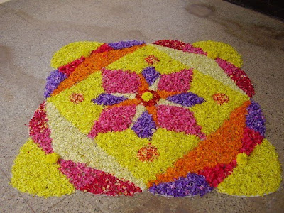 Latest Rangoli Designs Flower Patterns Myspace Hi5