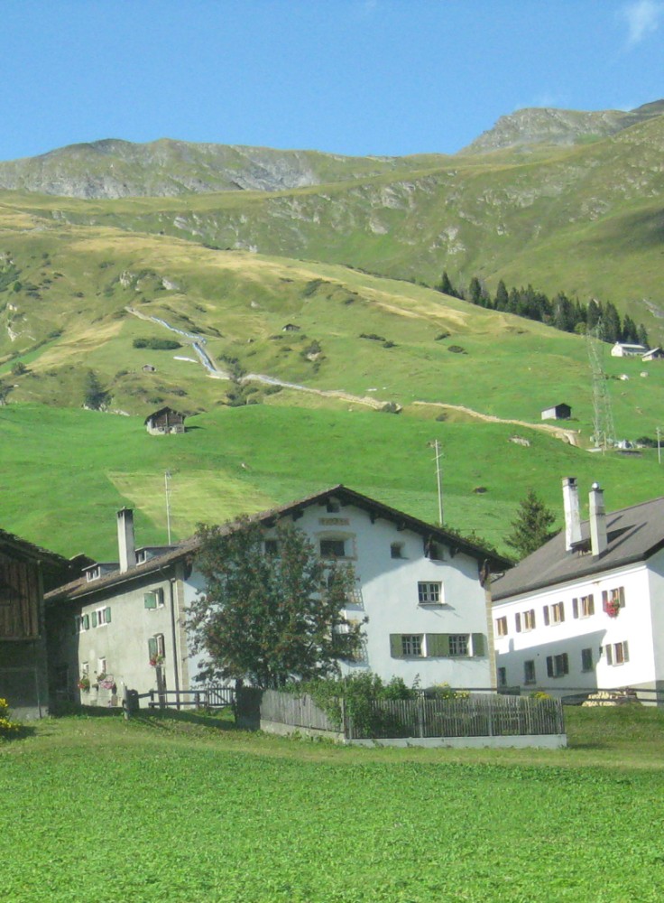 Fahrt durch die Schweiz, Busfahrt durch die Schweiz