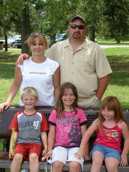 Brian & Rebecca with kids Austin, Macee & Alison