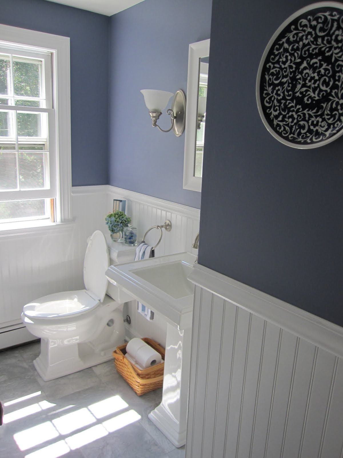 simple beautiful home Half  Bath  Redo