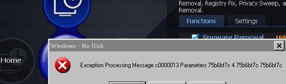 Gadget Girl: Windows - No Disk Error Message: Exception Processing ...