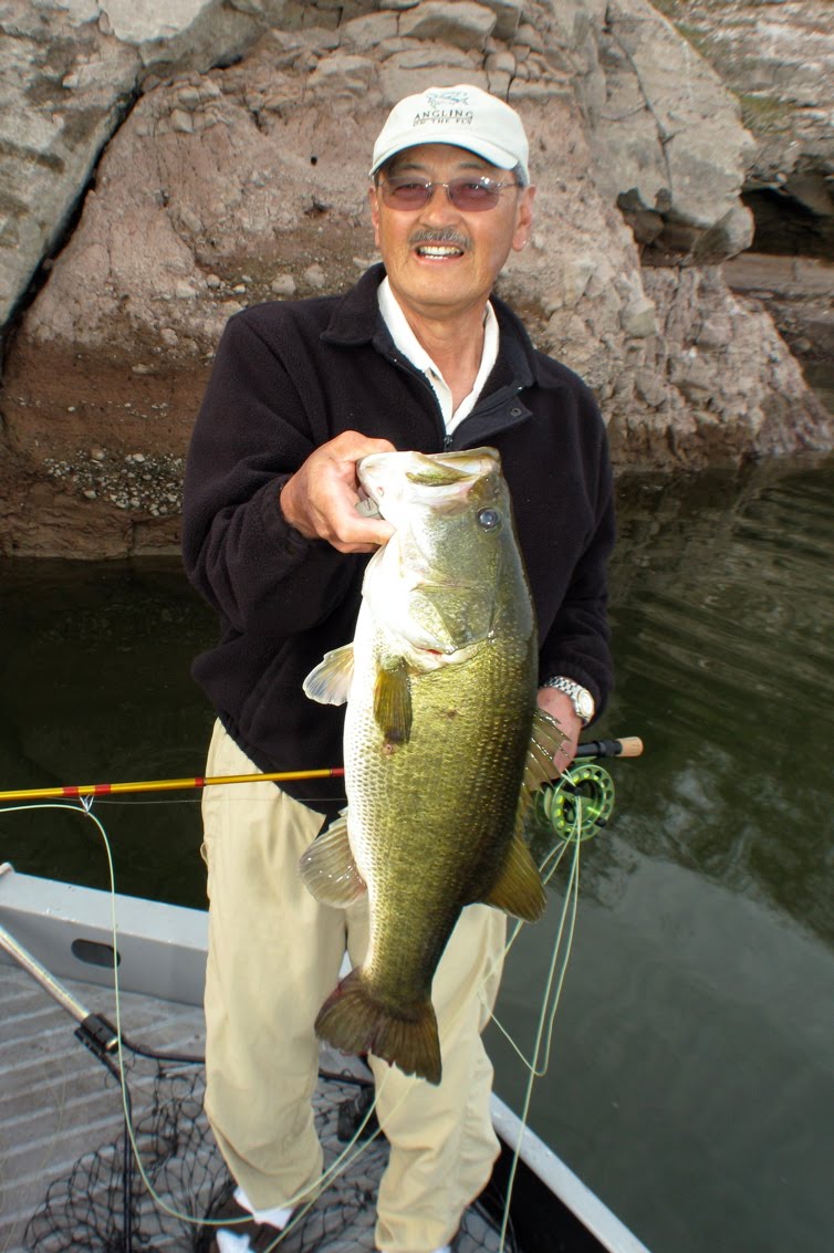 ANGLING ON THE FLY Great Wintertime Fishing Trophy Largemouth Bass
