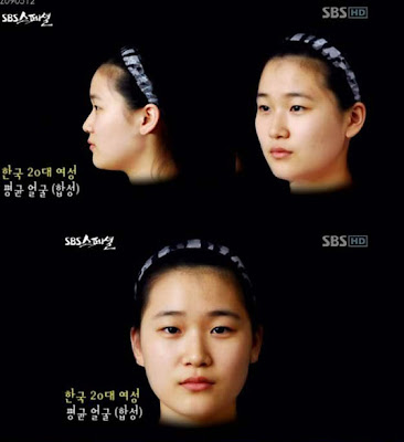Insatiable Hee: Average Korean face