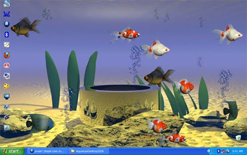 Desktop Aquarium - SyahidaComputer