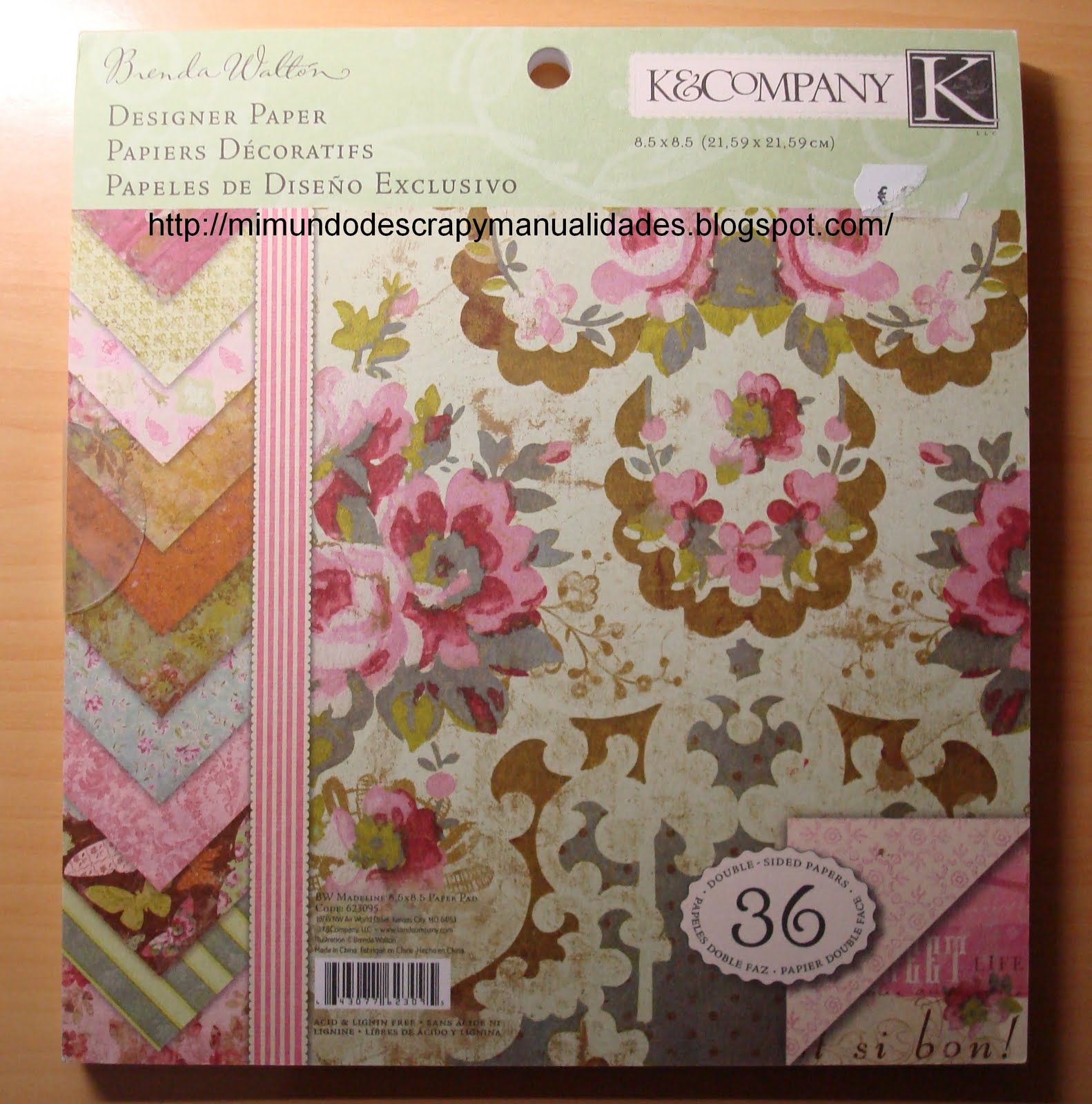 Mi Mundo de Scrap y Manualidades ♥ Papeles para scrapbooking (1