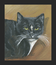 a cat painting I did