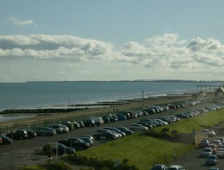 Partial sea view from Shoreline hotel