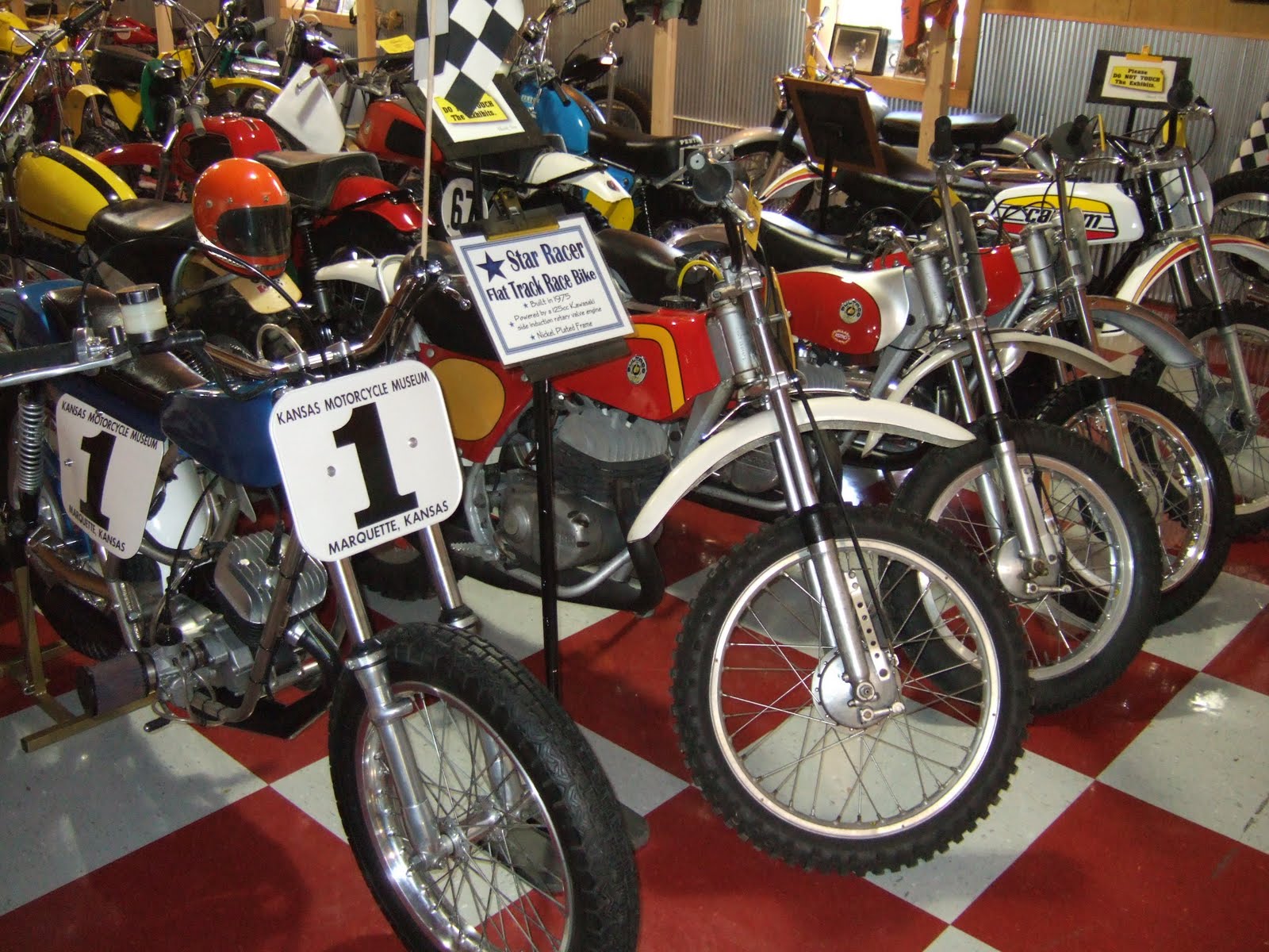 Triumph Scrambler Adventures June,2009 Kansas Motorcycle Museum...and