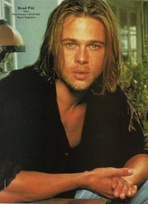 Brad Pitt Long Hair Styles