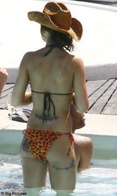 Cheryl Tweedy Cole Sexy Tattoo