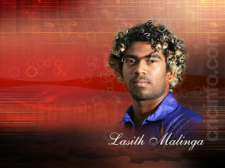 Lasith Malinga Curly Hairstyle
