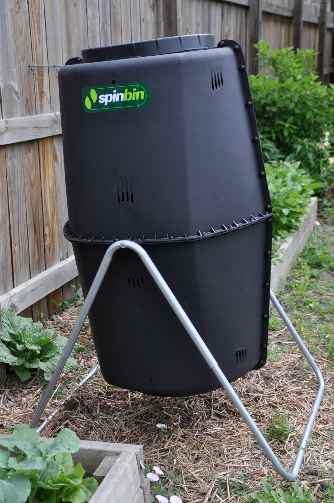 Spin Bin Compost Tumbler Contest Winner My Skinny Garden