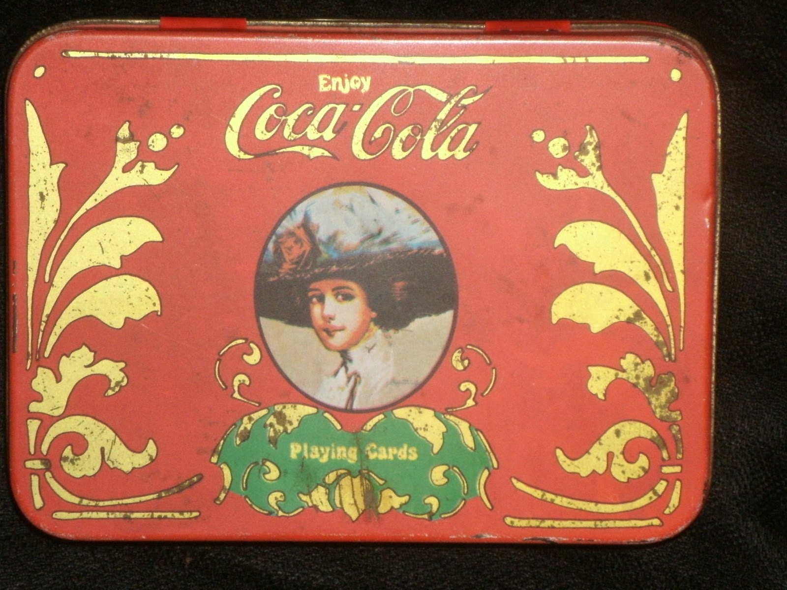 My junk ur Treasures: Coca Cola Playing Card tin