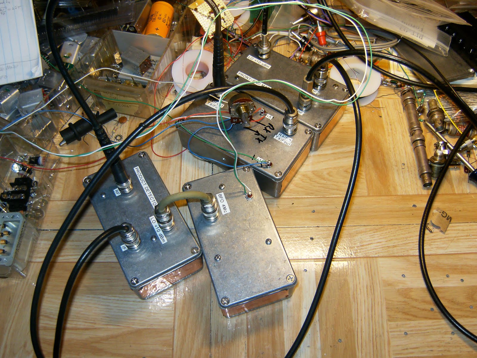 Mr. Vacuum Tube a low phase noise crystal oscillator BFO