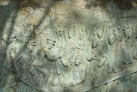 bas-relief of Korean resistance to Japanese occupation in Tapgol Park