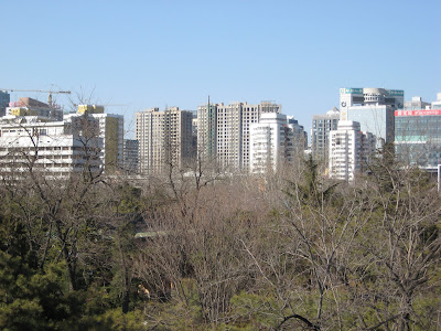 View from Qinghui Pavilion, Ritan Park