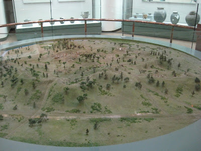 model of Mongchondoseong fortress in Mongchon museum