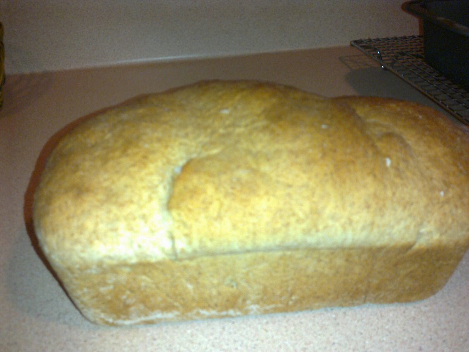Our Mission to the Philippines Loaf of Bread I made here last night.