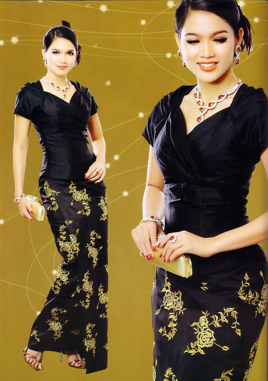 Model Myanmar Popular Model And Actress Aye Myat Thu S Myanmar Style Fashion