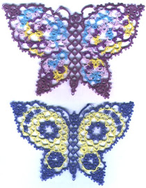 Vintage Butterfly pattern