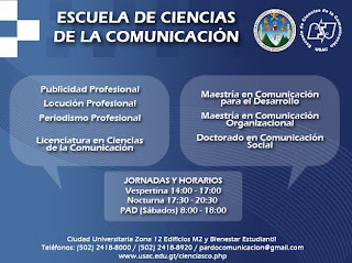 Vida U: 5. LA ESCUELA DE CIENCIAS DE LA COMUNICACIÓN