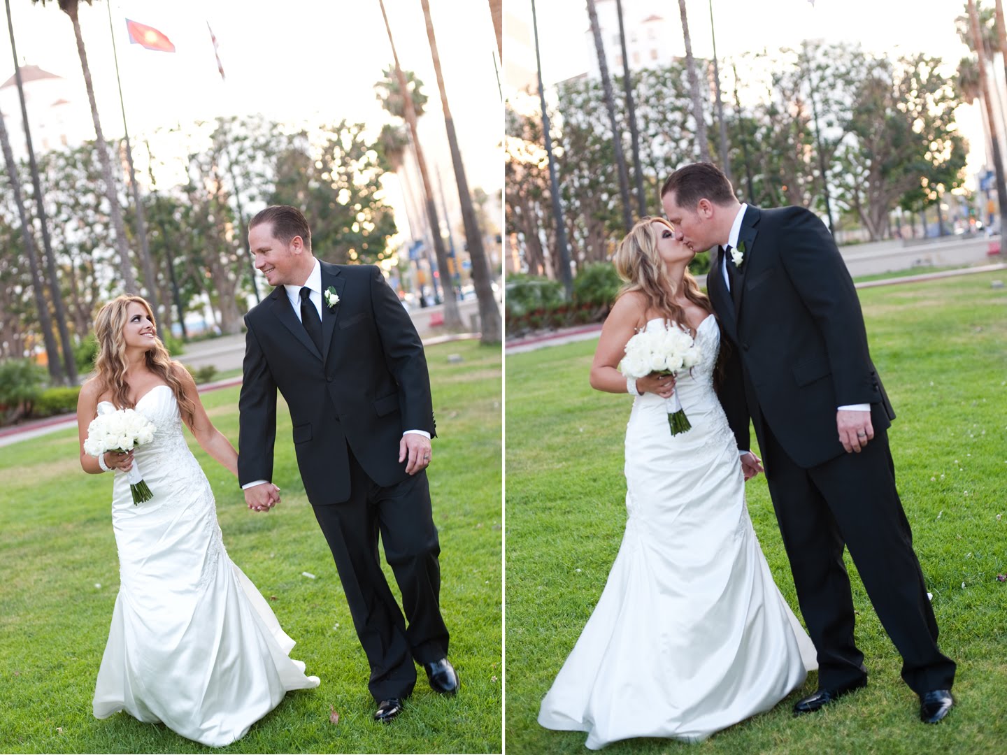 Walking Eagle Photography The Sky Room Long Beach Wedding Tim