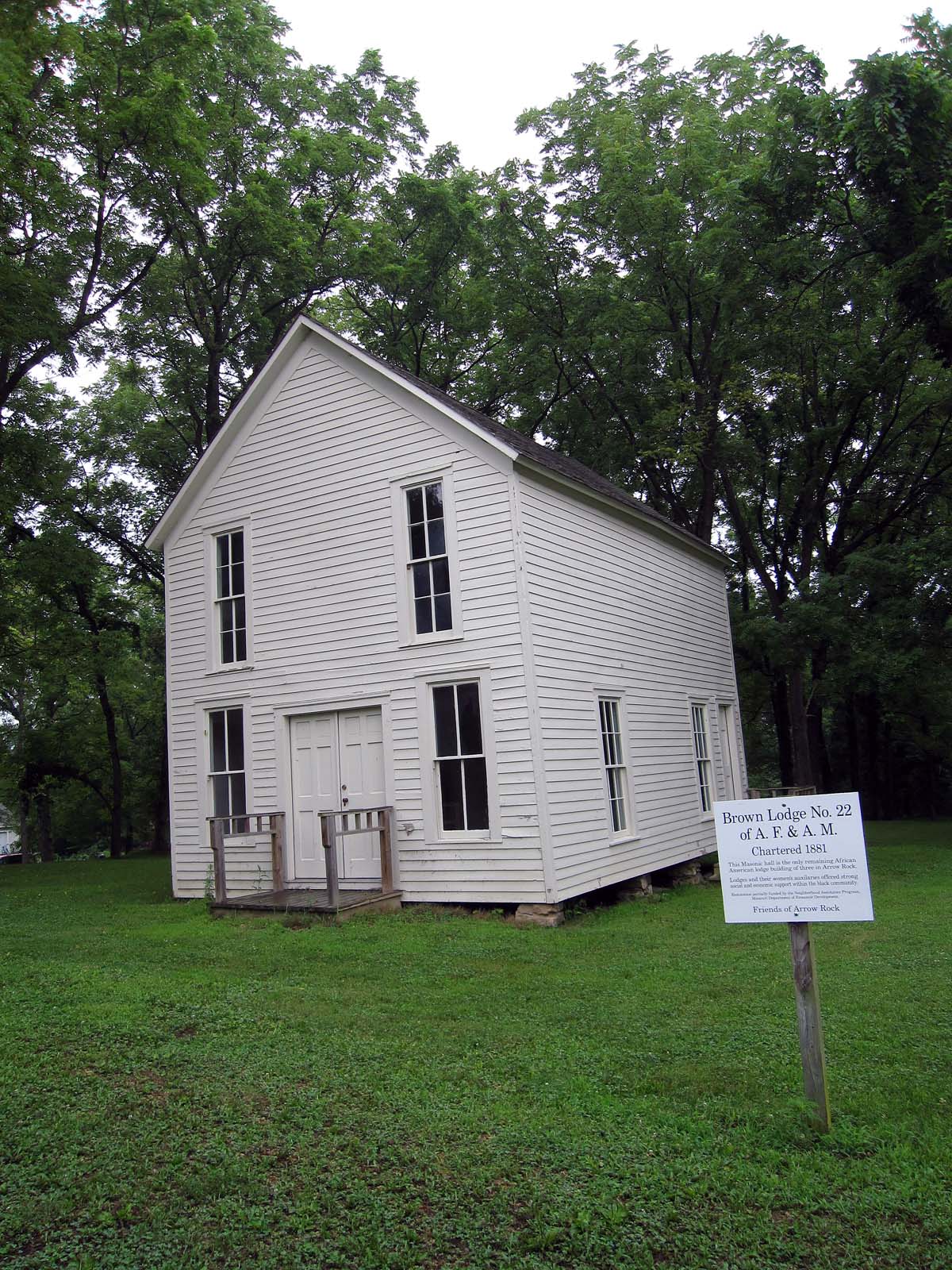 John and Sigrid's Adventures Arrow Rock, MO July 11, 2010