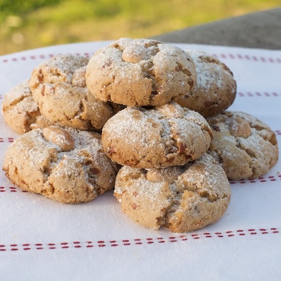 Dishing up Nirvana Pecan nut cookies